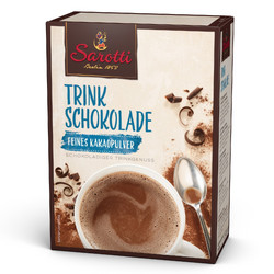 Видове Млечен Шоколад за пиене Sarotti 250 гр
